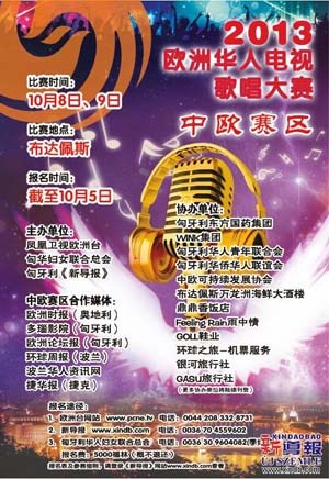 2013华人电视歌唱大赛